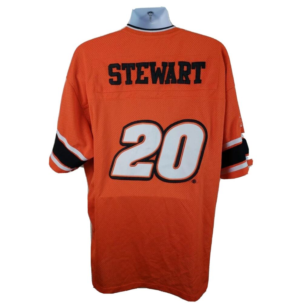 Official NASCAR #20 Tony Stewart Home Depot Chase Racing Orange Jersey XL